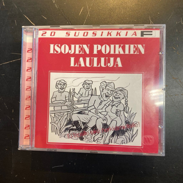 V/A - 20 suosikkia (Isojen poikien lauluja) CD (VG+/M-)